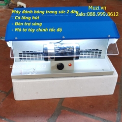 Máy Đánh Bóng Trang Sức 2 Đầu Lồng Hút - Dụng Cụ Kim Hoàn