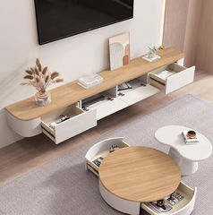 KỆ TIVI GỖ CÔNG NGHIỆP ĐẸP