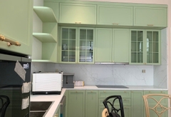 Thi công nội thất bếp chung cư Terra An Hưng