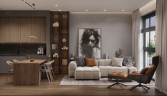 Nội thất chung cư 50m2 Sunshine Avenue