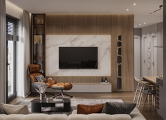 Nội thất chung cư 50m2 Sunshine Avenue