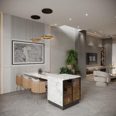 Nội thất nhà phố 3 tầng đẹp