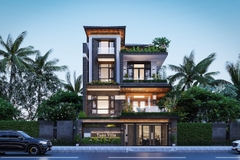 Thi công nội thất biệt thự đẹp hiện đại Long Biên