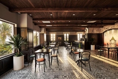 Thi công nội thất nhà hàng TIME CORNER RESTAURANT