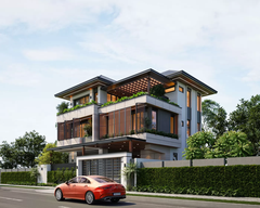 Thiết kế nội thất biệt thự Luxury