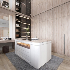 Thiết kế nội thất biệt thự thông tầng Ba Vì