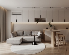 Nội thất chung cư căn hộ studio Vinsmart