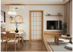 Thiết kế nội thất chung cư kiểu Nhật