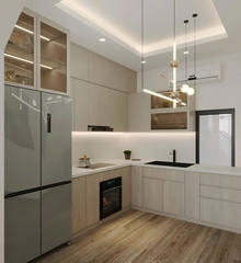 Thiết kế nội thất nhà phố Cổ Nhuế