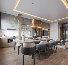 Thiết kế nội thất nhà phố Vũ Trọng Phụng