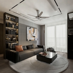 Nội thất chung cư 80m2 Golden palace, Hà Nội