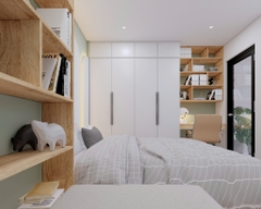 Nội thất chung cư 80m2 Golden palace, Hà Nội