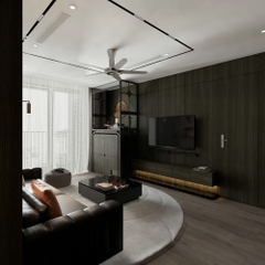 Nội thất chung cư 80m2 Golden palace, Hà Nội