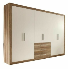TỦ QUẦN ÁO GỖ CÔNG NGHIỆP 6 CÁNH