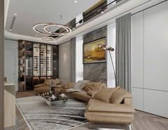 Thi công nội thất nhà phố Hào Nam, Hà Nội