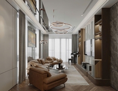 Thi công nội thất nhà phố Hào Nam, Hà Nội