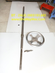 Trục vít me răng vuông sắt, inox