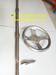 Trục vít me răng vuông sắt, inox