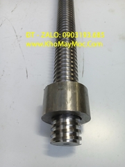 Trục vít me răng vuông sắt, inox