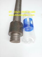 Trục vít me răng vuông sắt, inox