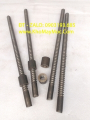 Trục vít me răng vuông sắt, inox