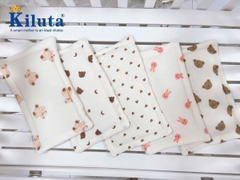 Gối sơ sinh 1cm (xô hạt muslin)
