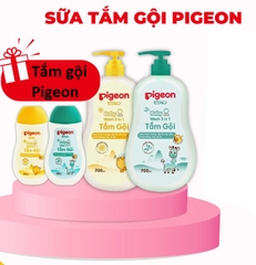Sữa tắm gội Pigeon (vàng)