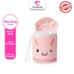 Tăm bông TE Kichi 200pcs (hồng)