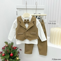 Set công tử bé trai trơn