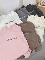 Áo giữ nhiệt Zip lông cún nhỡ