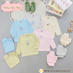 Bộ dài sơ sinh trơn Lộc Phát