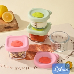 Hũ thủy tinh chia vạch Baby bowl