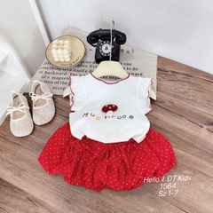 Set váy cánh tiên cây nấm