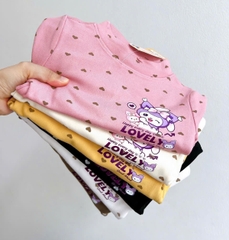 Áo giữ nhiệt Zip lông tim nhí