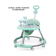 Xe tập đi thỏ (có tay đẩy)