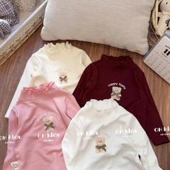 Áo giữ nhiệt cotton cổ bèo