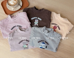 Áo giữ nhiệt Zip lông kẻ nhí 2