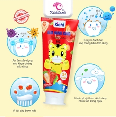 Kem đánh răng dâu Kichi (2y+)