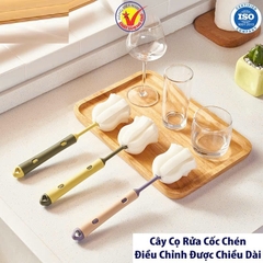 Cọ rửa bình mút xốp