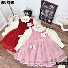 Váy Tết cao cấp 7 (nhung)