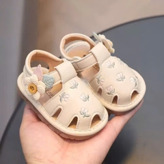 Dép tập đi chip chip (hoa thêu)