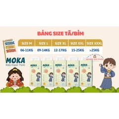 Bỉm quần Moka các size