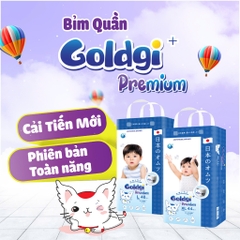 Bỉm quần Goldgi premium các size