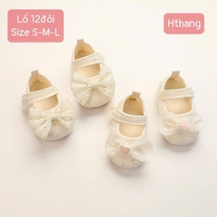 Giày búp bê trắng cho bé