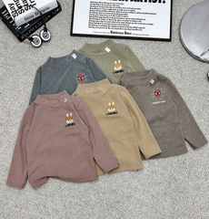 Áo giữ nhiệt Zip lông nhỡ