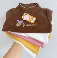 Áo giữ nhiệt Zip lông Koromi nhí