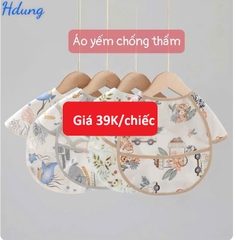 Áo yếm ăn dặm cho bé