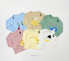 Áo dài thun lạnh hình thú