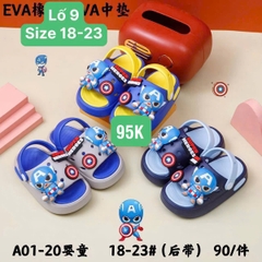 Dép xốp hở mũi bé trai cao cấp