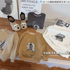 Áo lót lông bé trai cc